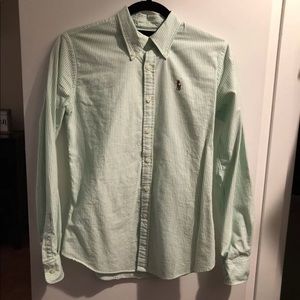 Women’s polo Oxford button down shirt